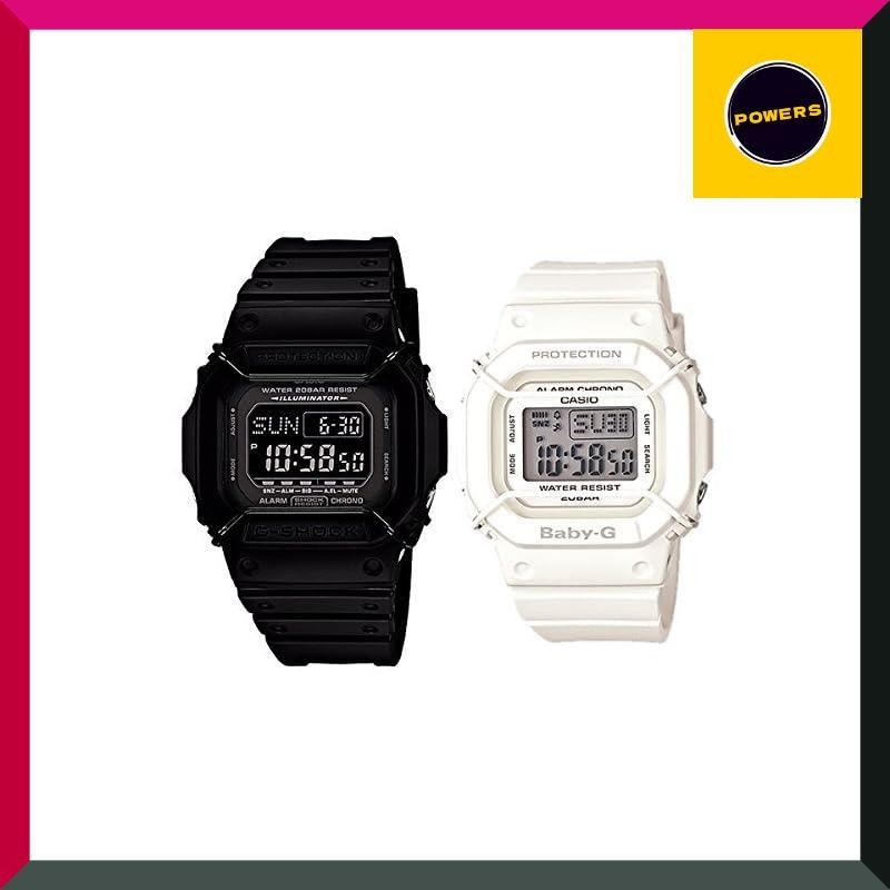 [Casio ]Casio Men 'S Women 'S G-Shock X Baby G Pair Watch Digital Multifunction Black White Dw-D5600P-1Jfbgd-501-7Jf Watch [ Authorized Import ] ..
