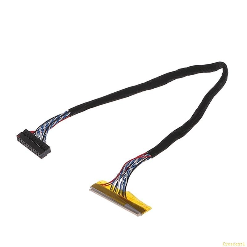 Crescent2 Universal FIX 30 Pin 1ch 6bit LVDS สาย 26 ซม.สําหรับ 14 1-15 6 นิ้วแผง LCD