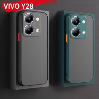 เคส ด้าน TPU กันกระแทก สำหรับ Vivo Y28 4G Y03 Y18 Y27 Y27S Y100 Y20 Y12S Y12A Y3S Y21 Y33S T1X Y30 แบบนิ่ม For วีโว่ 025