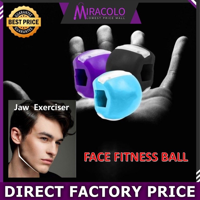MIRA Face Fitness Ball Facial Toner Exerciser Anti-Wrinkle Jaw การออกกําลังกายการฝึกอบรม Jawline Exe