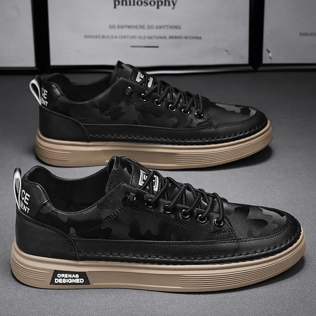 2024 Mens Casual รองเท้ากลางแจ้งขับรถเทนนิส Luxury Running รองเท้าผ้าใบแพลตฟอร์มหนัง Chefs Loafers แฟชั่นฤดูร้อนรองเท้าผ้าใบ