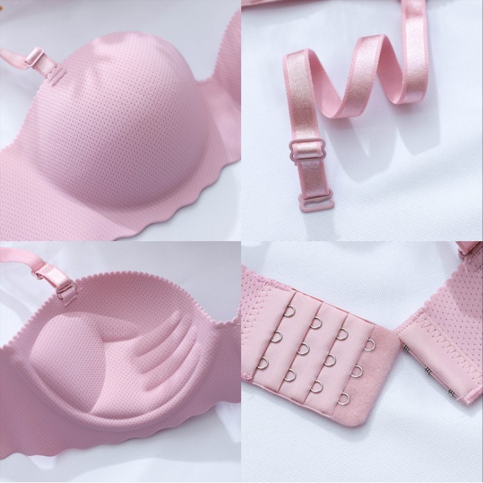 #027 มี10สี บราไร้ขอบ ไร้โครง บราเกาะอก ฟองน้ำ หนา 1ซม W - รูปที่ 5