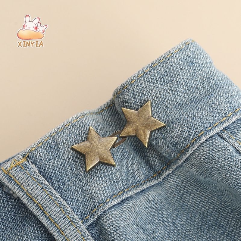 Star เอว Retraction Buckle ที่ถอดออกได้เอว Retraction Buckle ไม่มีเล็บเย็บปุ่มXINYIA