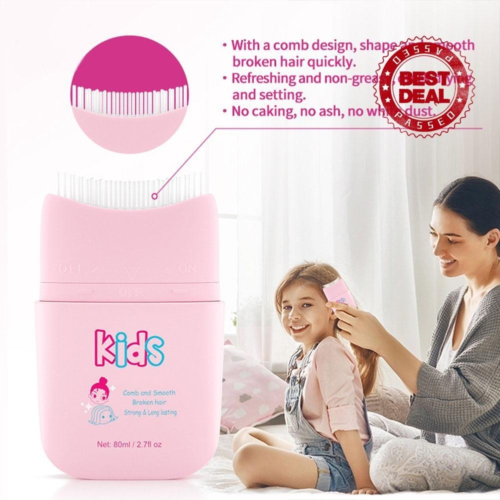 จัดแต่งทรงผม Wand Baby Hair Wax เจลจัดแต่งทรงผมสําหรับเด็ก Hold Hair Finishing Stick Sleek Broken Y1G7