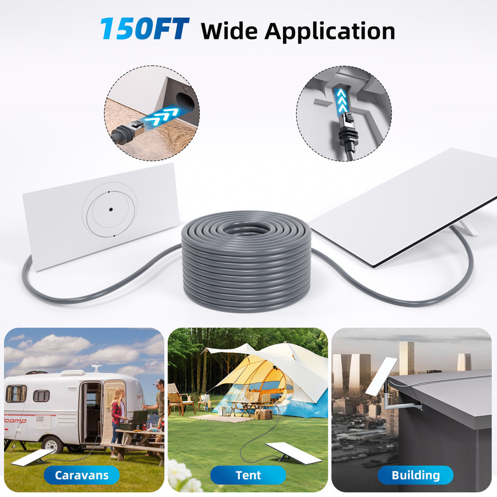 Starlink Gen 3 สายมาตรฐาน V3 สําหรับ Starlink จานมาตรฐาน Router 5-46M กันน้ํา Satellite Internet Router อุปกรณ์เสริม - รูปที่ 2