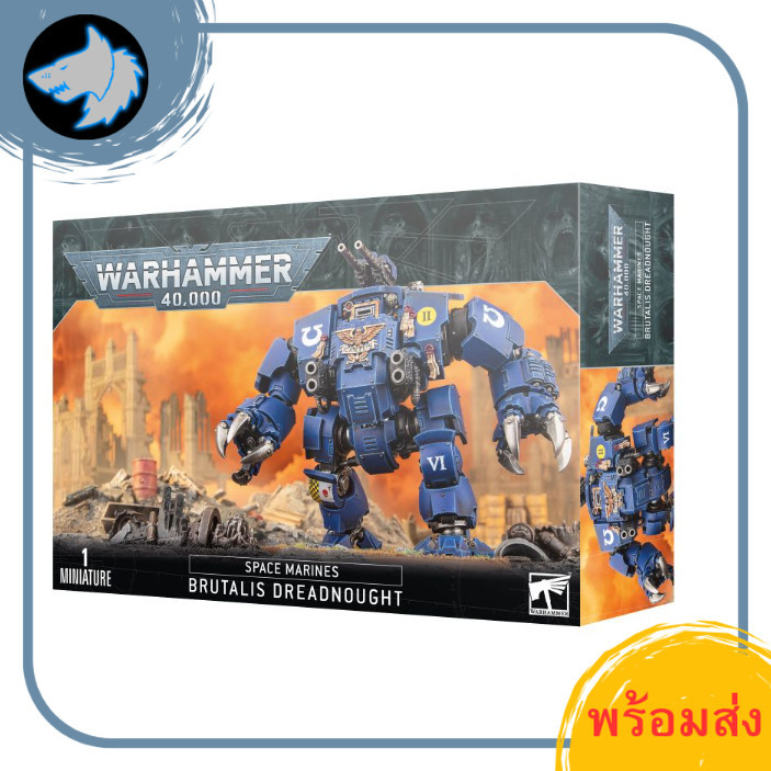[พร้อมส่ง] Warhammer 40K : SPACE MARINES: BRUTALIS DREADNOUGHT สินค้าวอร์แฮมเมอร์