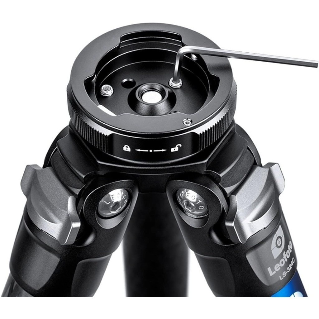 Leofoto QS-70/QS-60/QS-50/QS-45 Quick Link System Set, Tripod Ball Head Quick Release Mount Set