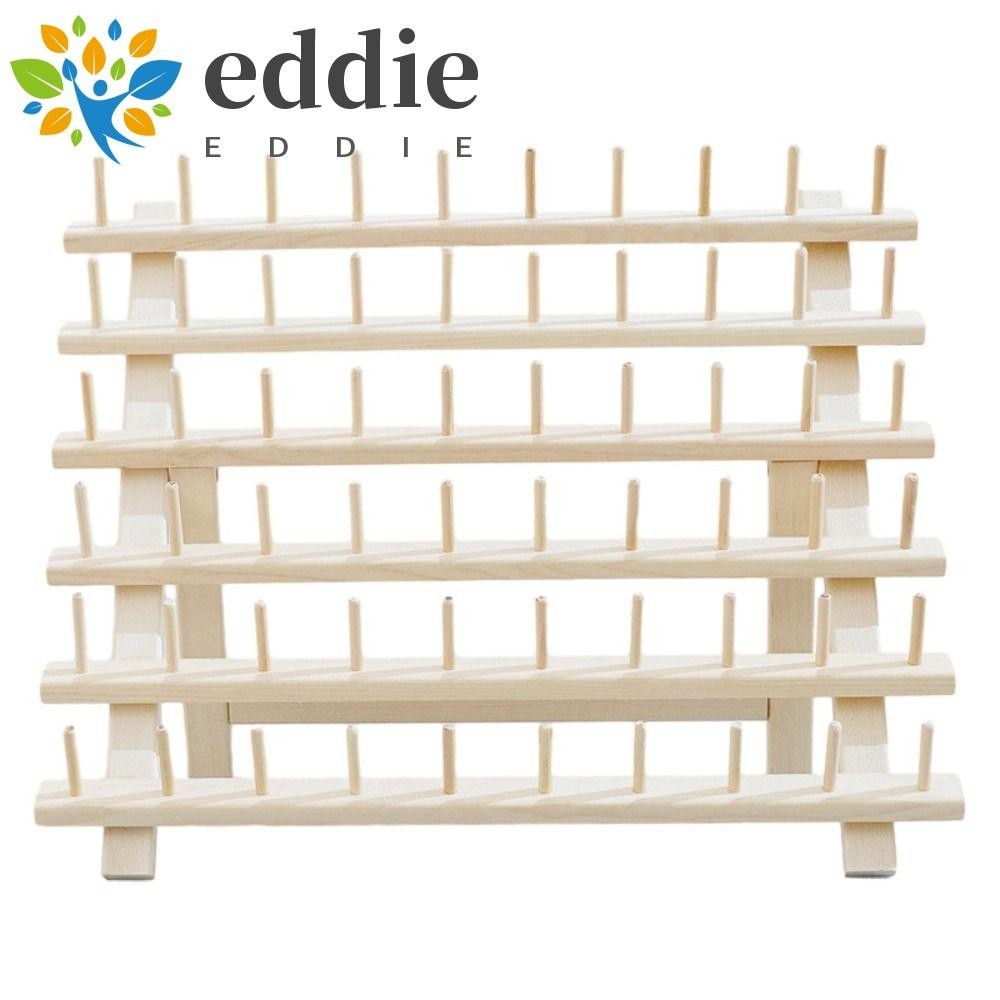 Edie ไม้ด้ายผู้ถือ, 60 แกนเย็บปักถักร้อยเย็บด้าย Rack, หัตถกรรมอุปกรณ์เสริมพับ DIY มัลติฟังก์ชั่เย็บ Rack Organizer Home