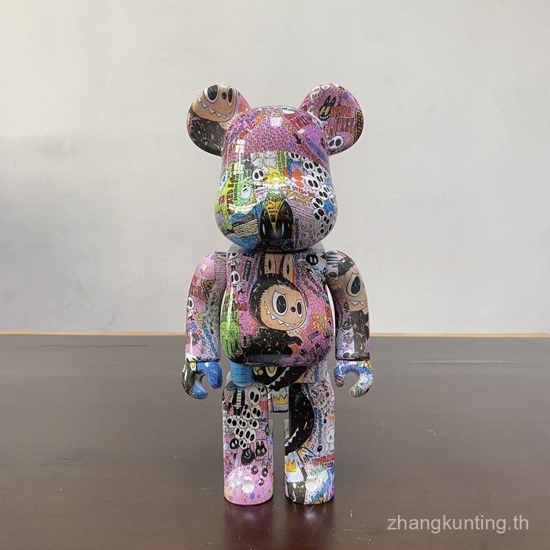 Bearbrick Laburick 400% Violent Bear ตุ๊กตาอินเทรนด์ พรีเมี่ยมขายดี