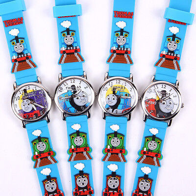 Thomas & Friends Charile Toby James 3D Graph Silicone Band Child Watch TF0006