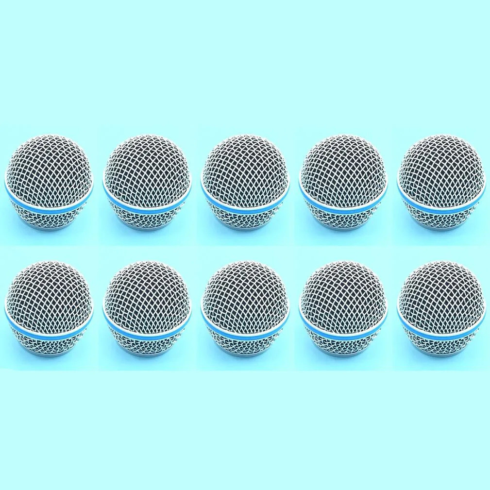 1pcs Fast Shipping Professional เปลี่ยนหัวบอลตาข่าย Grille อุปกรณ์เสริมสําหรับ Shure BT58 BT-58A 58A