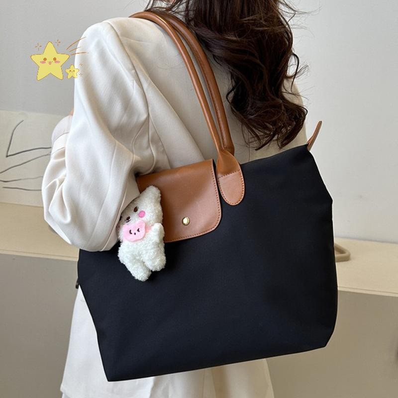 [JBTH] ใหม่กระเป๋าถือไนลอนคุณภาพสูง Sac ความจุขนาดใหญ่คลาสสิก Tote กระเป๋าใหม่ผู้หญิงพับ Designer แฟชั่นกระเป๋าสะพายลําลอง [JB]