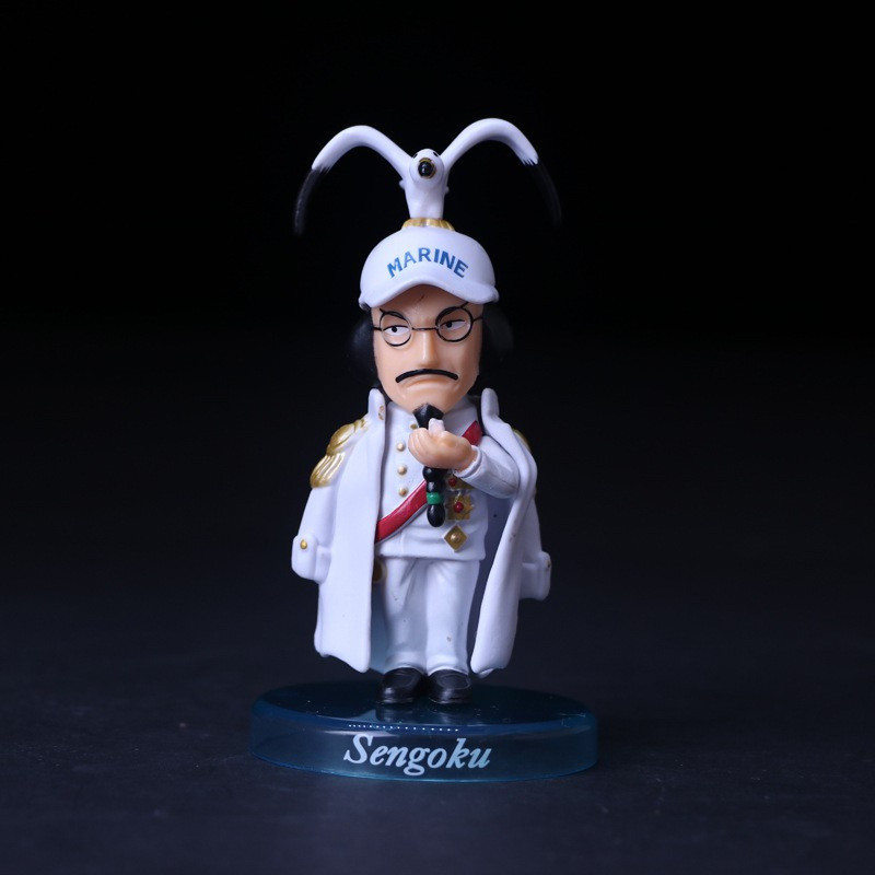 6 รูปแบบ Marine war one piece action figure Sengoku Akainu aokiji ปลาคาร์พ ace Admiral kizaru อะนิเม