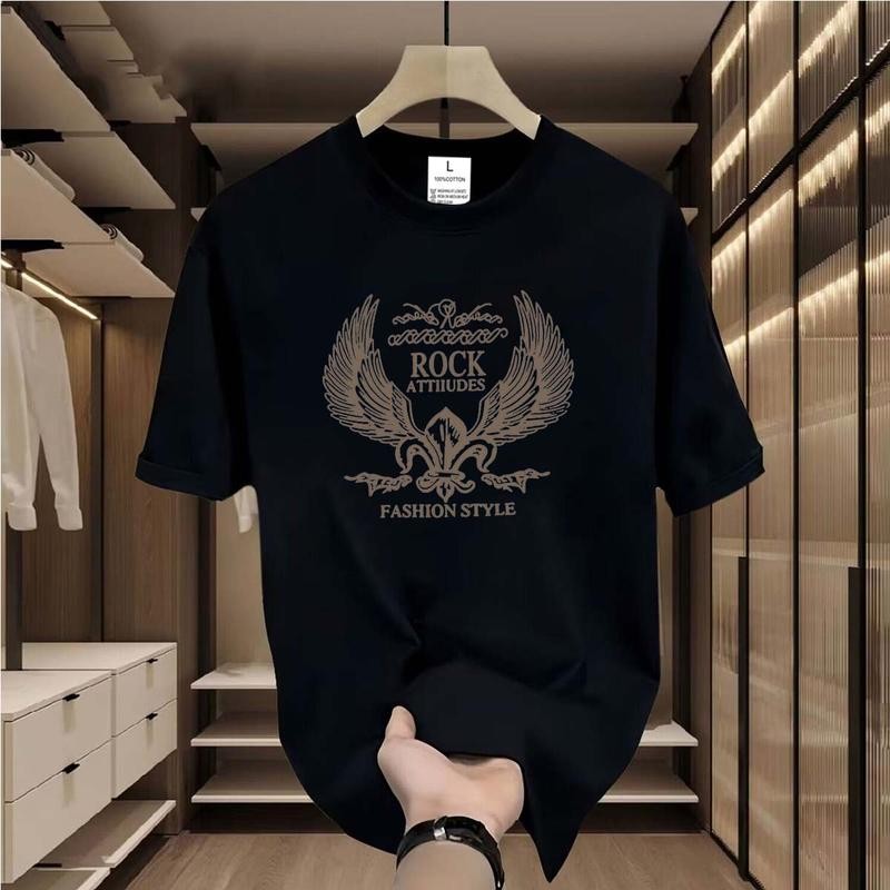 ใหม่ทีเสื้อ ผ้าฝ้าย100% ผ้าสกรีนลายแฟชั่น นุ่มมาก  ใส่ได้หญิงและชาย ประเทศไทย บีเค-966 มีให้เลือก 10