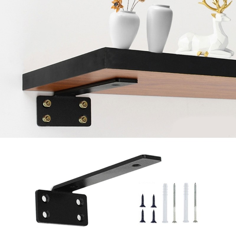 HL Invisible L Brackets ขายึดชั้นวางสําหรับงานหนักสําหรับเข้าลิ้นชักที่ปลอดภัยมีสไตล์