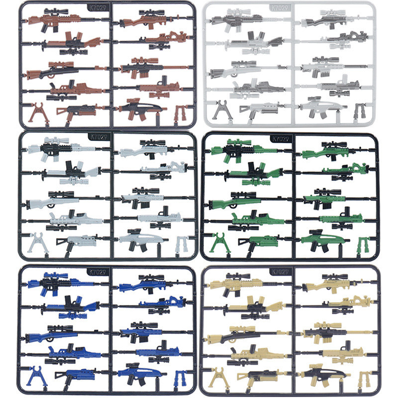 ชุดทหาร Building Block อะไหล่อุปกรณ์เสริมอิฐของเล่นสําหรับเด็ก MOC series