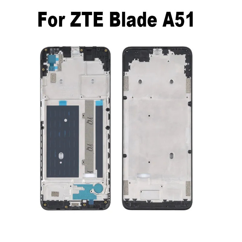 6.52 "กลางกรอบสำหรับ ZTE B Lade A51ด้านหน้ากรอบด้านหน้าที่อยู่อาศัยฝาแชสซี F aceplate อะไหล่ A7000, Z6201V