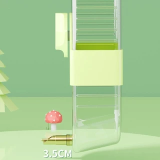 Ran ขวดน้ํากรงนกที่ใช้งานได้จริงความจุขนาดใหญ่ Waterer Antisplash สําหรับนกแก้ว