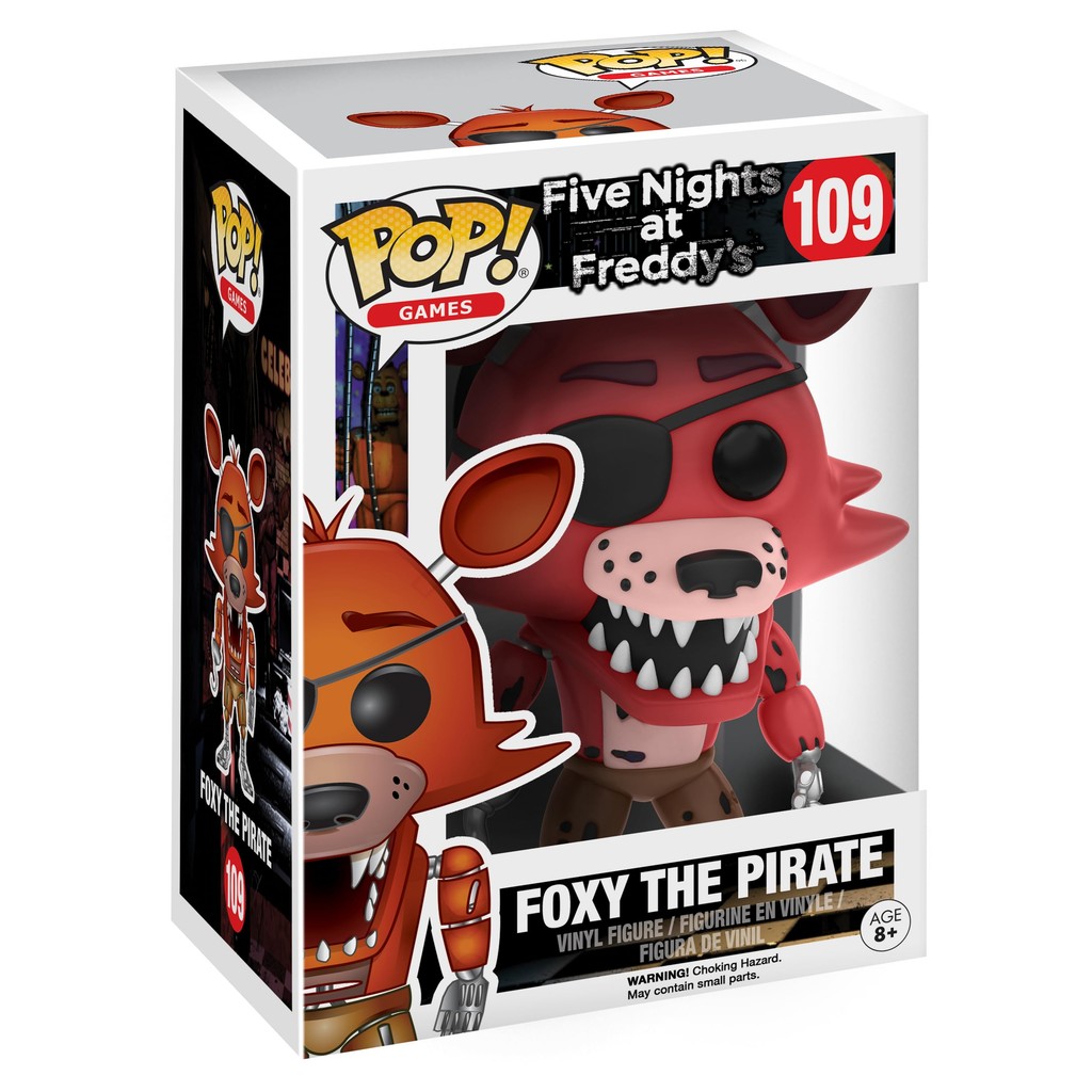 FIVE NIGHTS AT FREDDY'S FUNKO POP! Vinyl Figure FOXY THE PIRATE [Parallel Import]