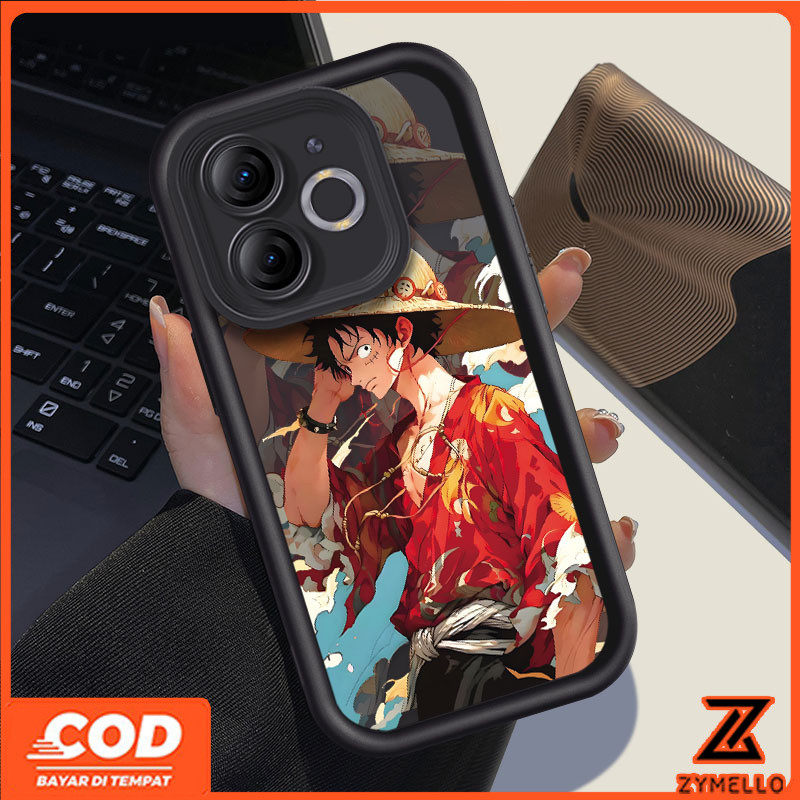 เคสสำหรับ Redmi A3 13C 14C Note 13 Pro Note 14 Pro Xiaomi 14T POCO C75 POCO C61 การ์ตูนอนิเมะลูฟี่ เคสโทรศัพท์ TPU กันกระแทก ราคา ถูกที่สุด ดีลบีเคเค แกลเลอรีภาพที่ 5