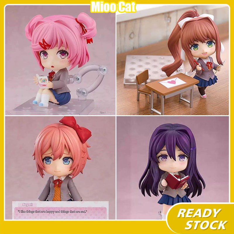 เนนโดรอยด์ DDLC #2077 ณัฐสุกิ #2250 ซาโยริ #2283 ยูริ #1817 Monika Figure Pvc Collection ของเล่นของข