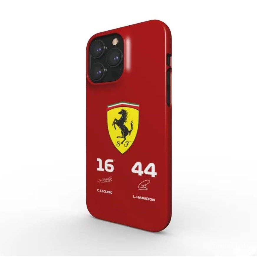 เคสโทรศัพท์มือถือสำหรับ iPhone Ferrari Team สองชั้น INS 2-in-1 iphone16promax เคสโทรศัพท์มือถือ ipho