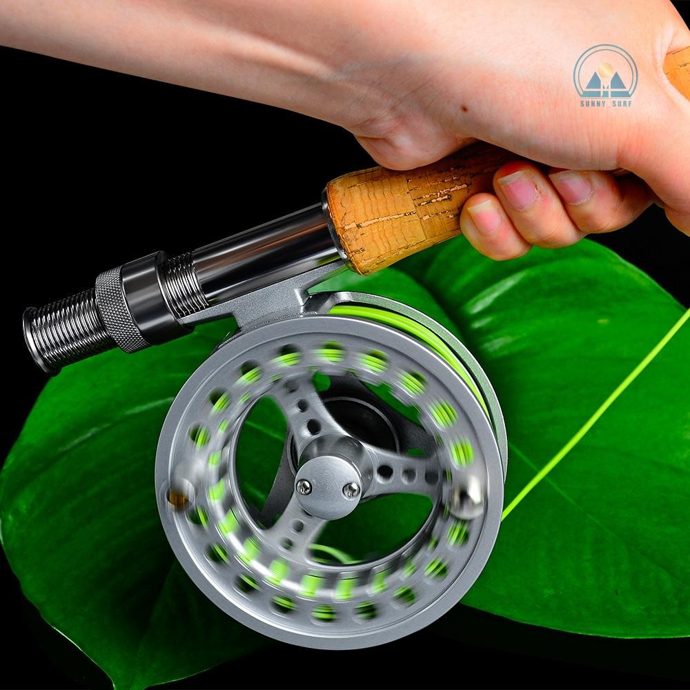 โลหะเต็มรูปแบบ Fly Fishing Reel อลูมิเนียมอัลลอยด์ Body Reel พร้อม Machined 3/4 5/6 7/8 ตกปลา Fly Reel