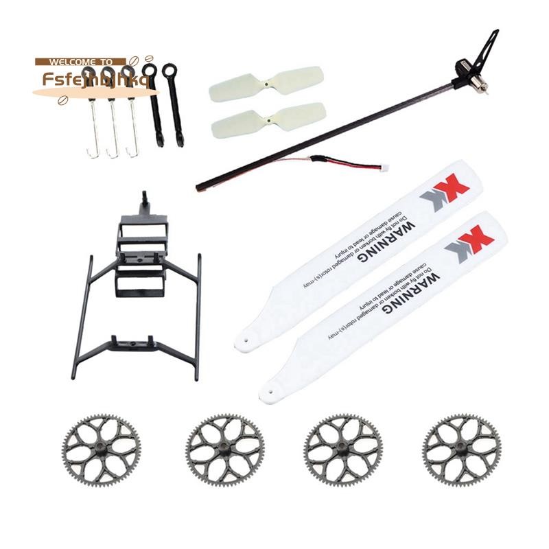 fsfejhbjhkqRC เฮลิคอปเตอร์อะไหล่ชุดสําหรับ XK K110,K110S RC เฮลิคอปเตอร์อะไหล่อัพเกรด