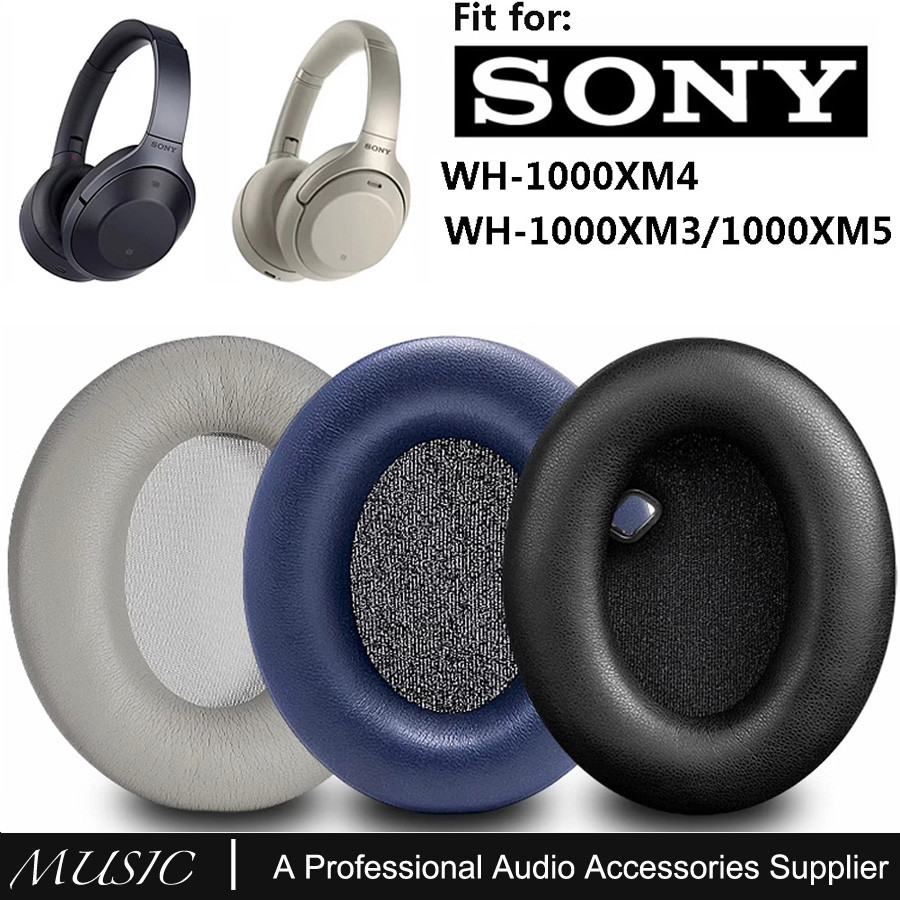 เปลี่ยนแผ่นรองหูฟังสําหรับ Sony WH-1000XM4 1000XM3 1000XM5 หูฟังแบบครอบหู
