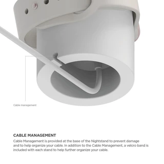 Ultra แท่นชาร์จยางอุปกรณ์เสริมสถานีชาร์จ for Apple Watch Ultra/SE 3 IWatch Series 11 10 9 8 7 49 46 45 44 42 40 38 มม