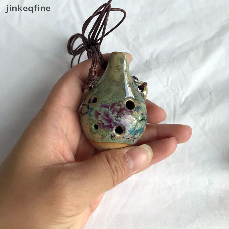 KITH 6 Hole Small Ocarina Flute - เครื่องมือเริ่มต้น - จี้เซรามิก Hot