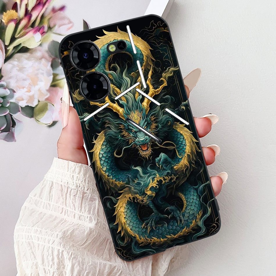 สําหรับ Tecno Pova 5 Pro Pova5 LH7n LH8n แฟชั่น Cool Dragon Spider รูปแบบปลอก Pova 5 5Pro 5G ซิลิโคนนุ่ม TPU เคสโทรศัพท์ ราคา ถูกที่สุด ดีลบีเคเค แกลเลอรีภาพที่ 9