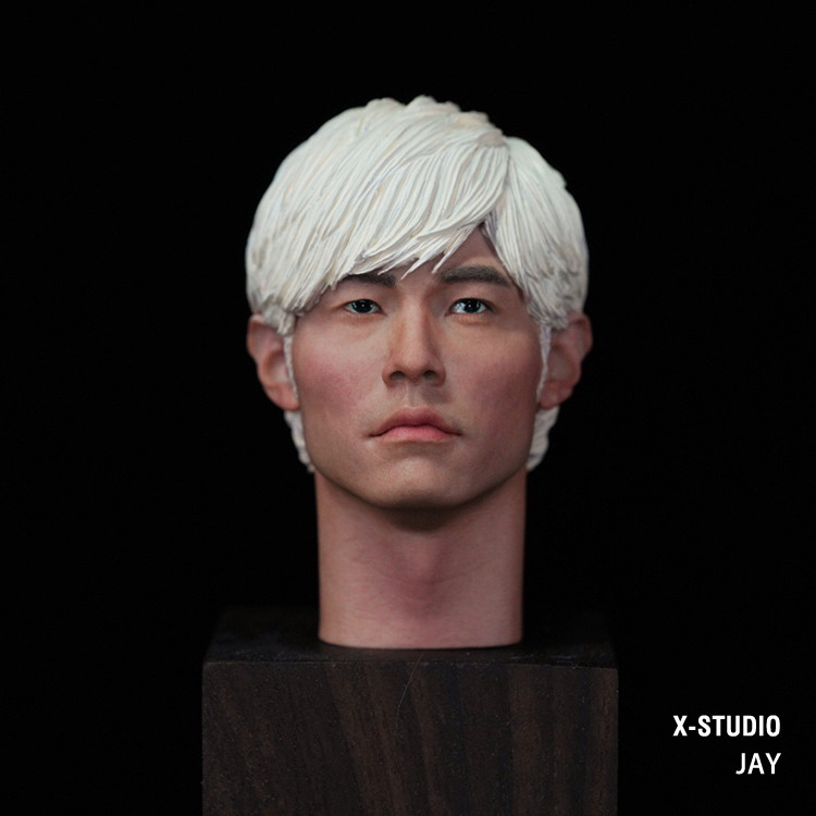 [Boutique] Ready Stock 1/6 ผมขาว JAY Chou JAY Chou Head Carving JAY