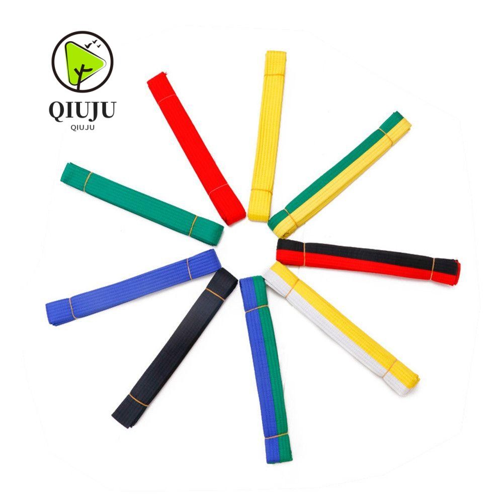 Qiju 1.8m เข็มขัดเทควันโด EVA Double Wrap ผู้ใหญ่เด็ก Professional คาราเต้ Judo