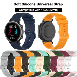 【เคส+สาย】22MM Strap For Redmi Watch 5 Active/Lite สายรัดซิลิโคนสีทึบ สายรัดที่เรียบง่ายและทนทาน Redmi Watch 5 Lite