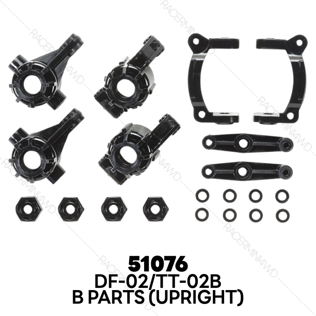 TAMIYA 51076 DF-02 B Parts (Upright)