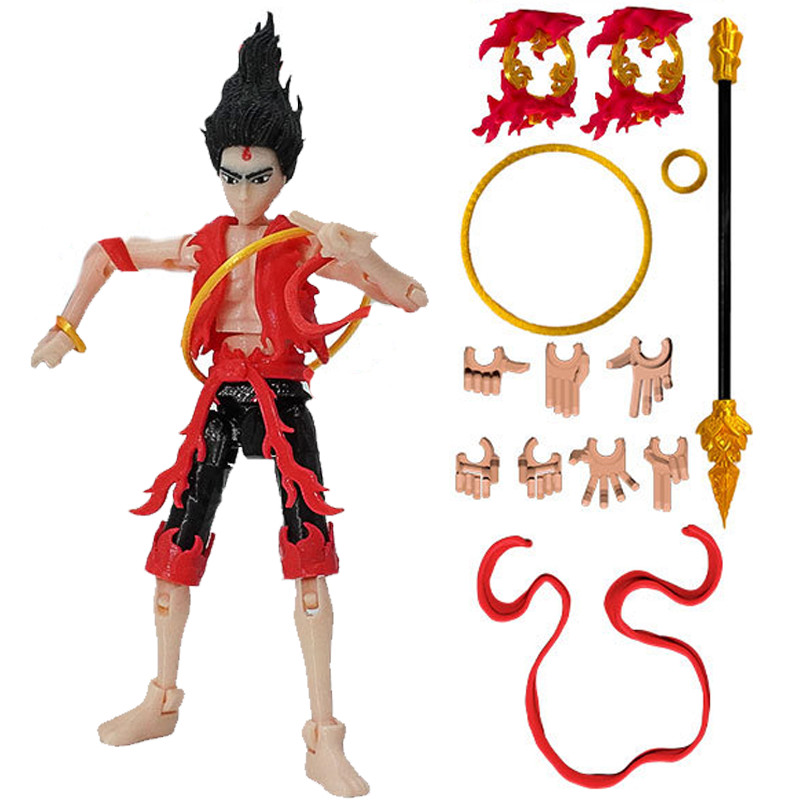 Lucky 13 Ne Zha 2 3D การพิมพ์ Action Figure Nezha Dummy movable joints ประกอบของเล่นรุ่น