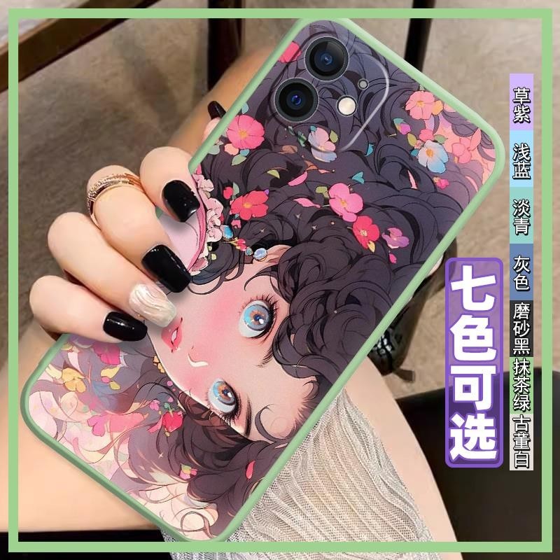 Creative Anime Phone Case For iphone 11 Fashion Design Silicone Artistic sense soft Blame custom made cartoon diy Soft case