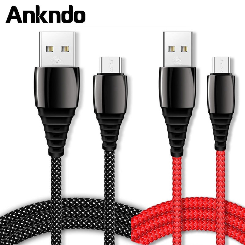 Ankndo สายชาร์จ USB c Type-c ชาร์จเร็ว สําหรับ Samsung Xiaomi