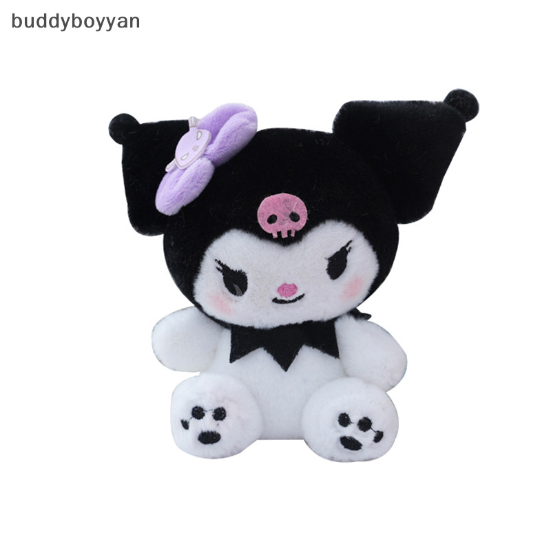 Bbth 14 ซม.ตุ๊กตาตุ๊กตา Sanrio Kuromi Hello Kitty Melody Cinnamoroll หมอนตุ๊กตาพวงกุญแจตุ๊กตาของเล่นจี้สําหรับของขวัญเด็กกระเป๋าตกแต่ง