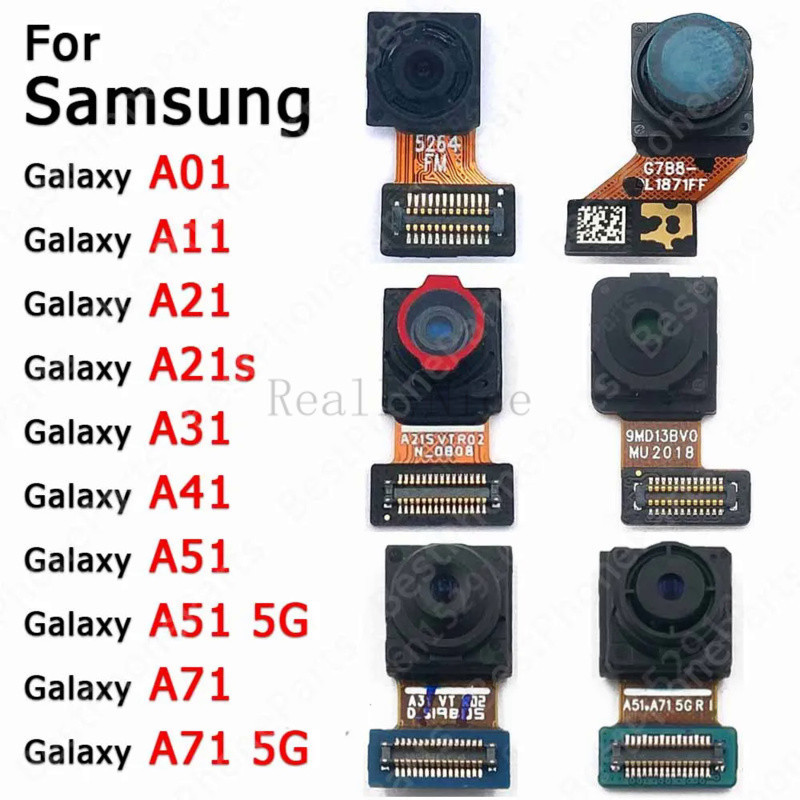 อะไหล่โมดูลกล้องเซลฟี่ ด้านหน้า สําหรับ Samsung Galaxy A01 A11 A21 A21s A31 A41 A51 A71 5G