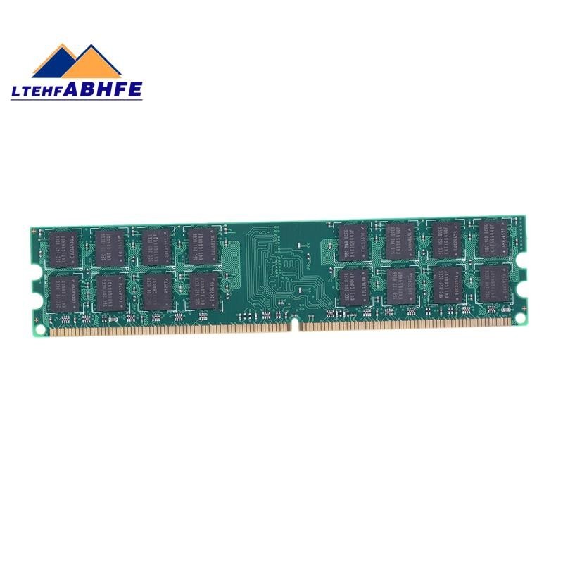 『ltehfabhfe』หน่วยความจํา Ddr2 4GB 1.5V 800MHZ PC2-6400 240 Pin DIMM ไม่บัฟเฟอร์ Non-ECC สําหรับเมนบอร์ด AMD เดสก์ท็อป