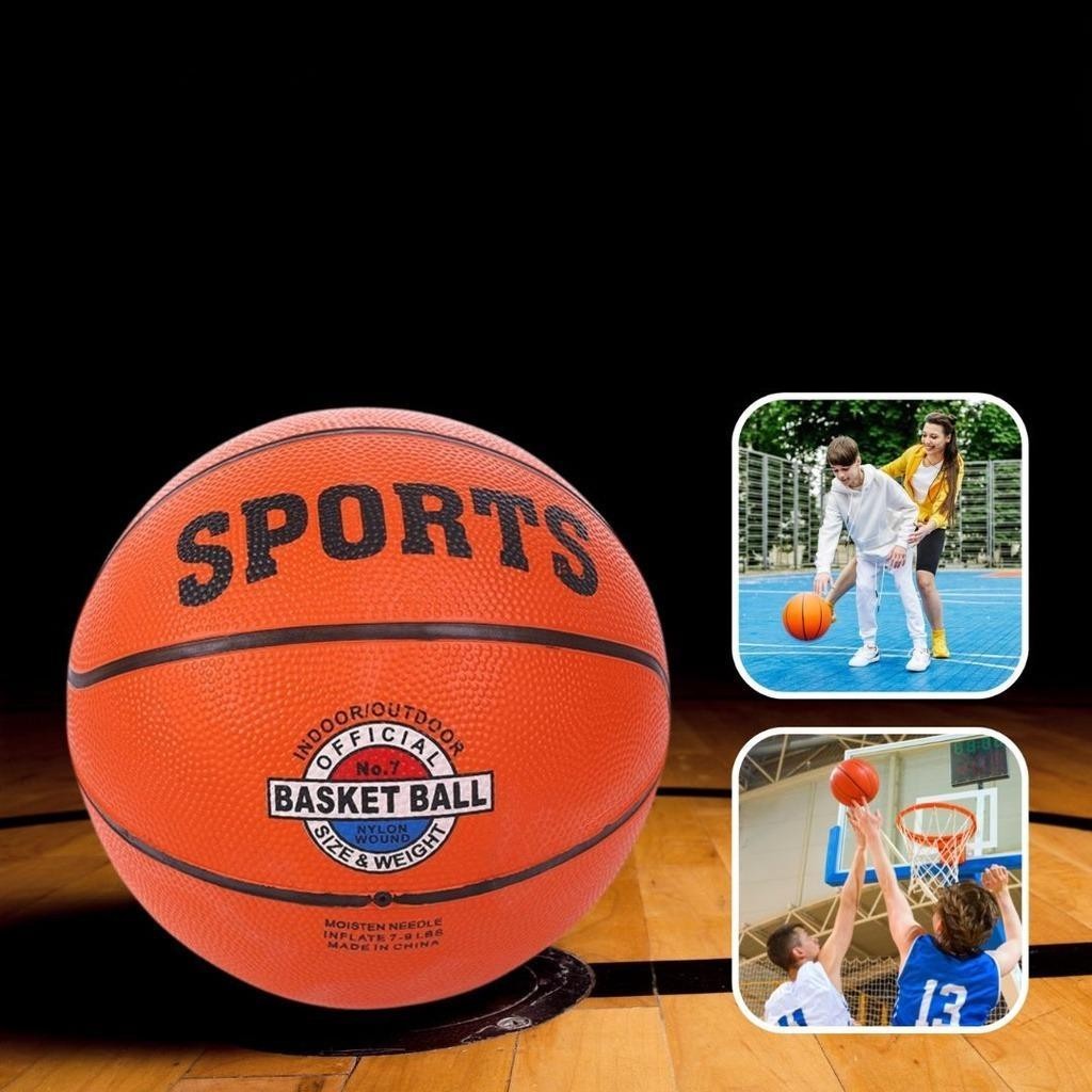 ลูกบาส basketball เบอร์ 5 เบอร์ 7 ทำจากหนัง PU #P-0001 - รูปที่ 7