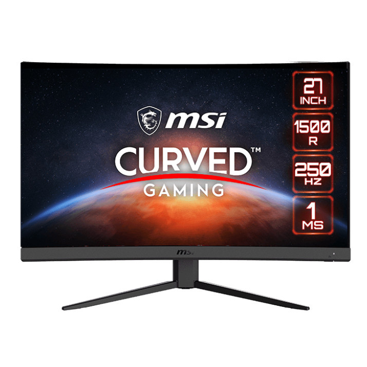 MSI Curved Monitor รุ่น G27C4X 27" VA 250Hz (FHD, 1ms, DP, HDMI, HDR, Wide Color Gamut)  ประกันศูนย์