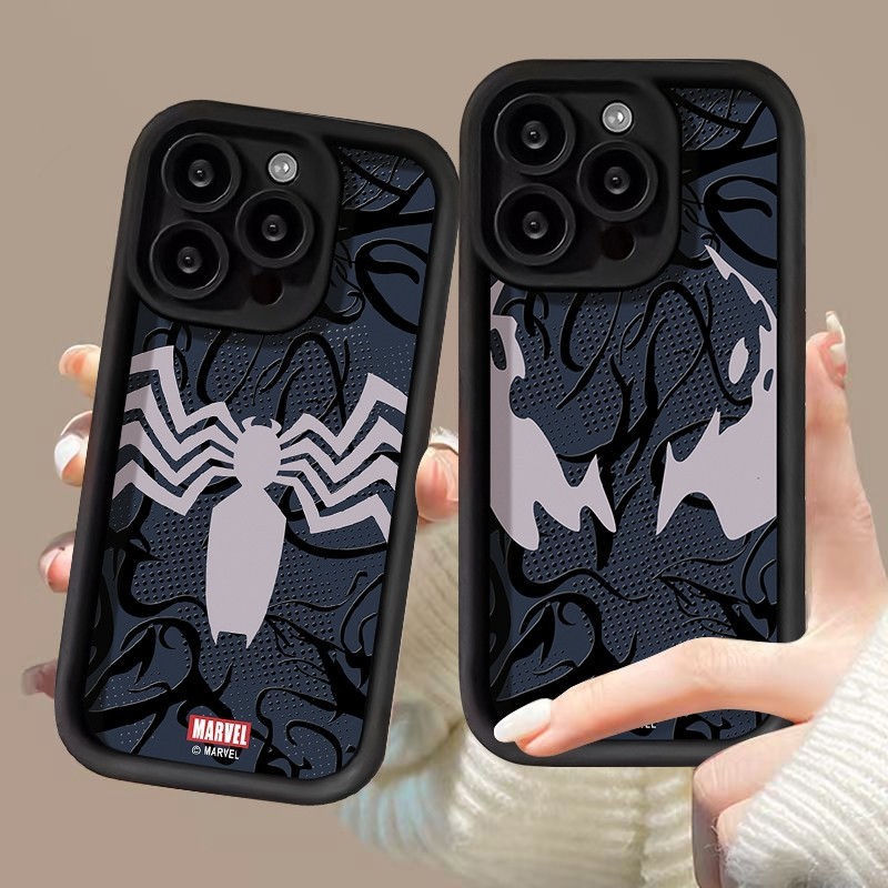 เคสโทรศัพท์มือถือ ลายสไปเดอร์แมน เวน่อม สุดเท่ สําหรับ OPPO F5 F5 Youth F7 F9 OPPO A9X F11 F17 F19 F21 Pro Realme 2 Pro