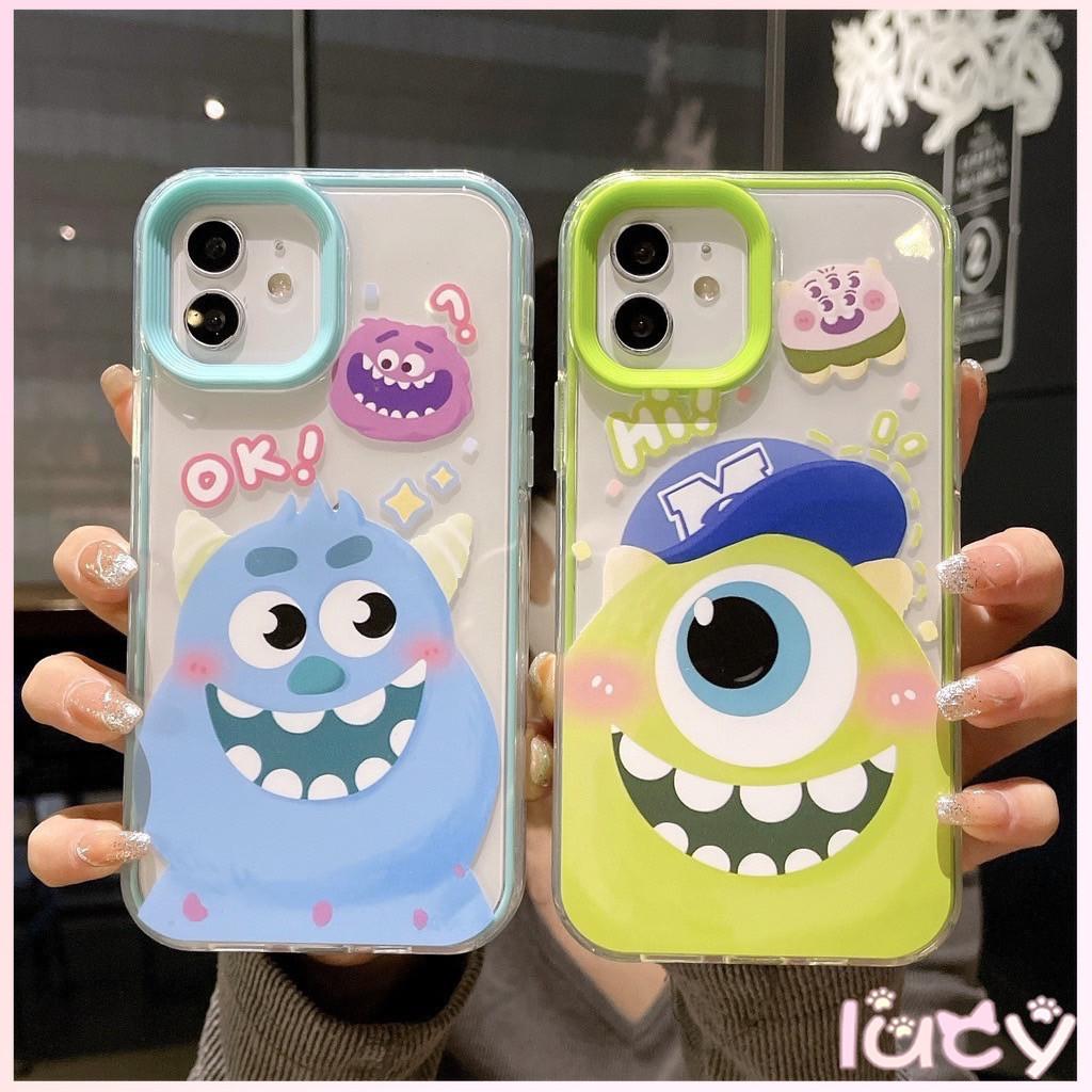 🔥Lucy🔥 ส่งจากไทย 3 In 1 เคสโทรศัพท์มือถือนิ่ม กันกระแทก สําหรับ iPhone 14 13 12 11 Promax 7 8 Plus X XR XSMax SE#105
