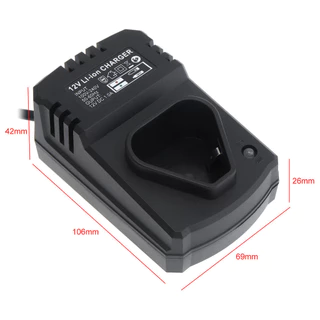 12V DCชาร์จชาร์จสนับสนุน แบบพกพาLi-Ion Charger แท่นชาร์จ 110-240V สำหรับสว่านเจาะลิเธียม/ไฟฟ้าประแจ/สว่านไร้สาย