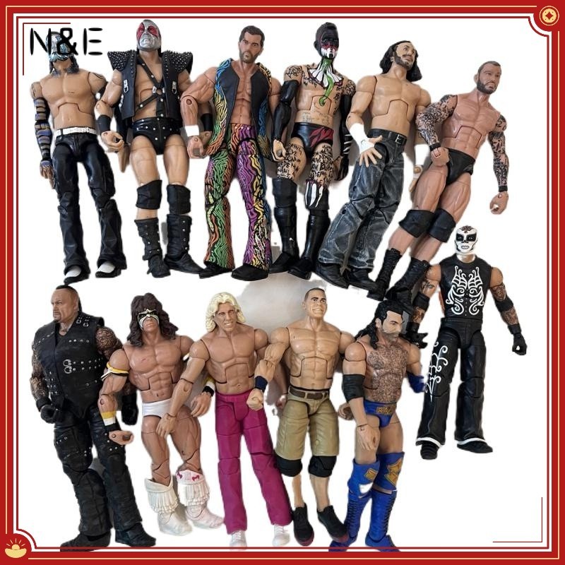 Wwe Wrestler รูป 6-7 นิ ้ ว Joint Super Movable Wrestler ตุ ๊ กตาของเล ่ นเด ็ ก