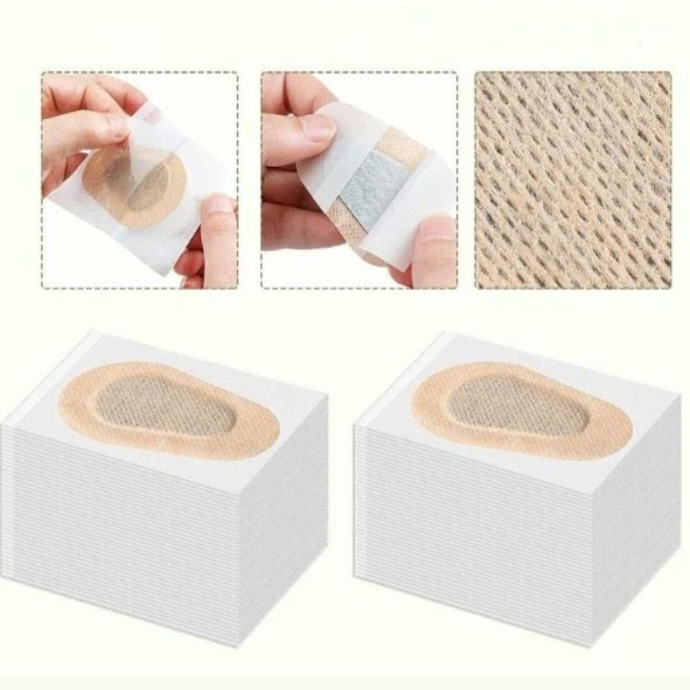 Kentontllb 20 ชิ้น ผ้าปิดตาเดี่ยวสําหรับเด็ก, การแก้ไขสายตาเอียงสีทึบเด็ก Amblyopia Eye Patch, Supple Vision Care สบาย Eye Patch