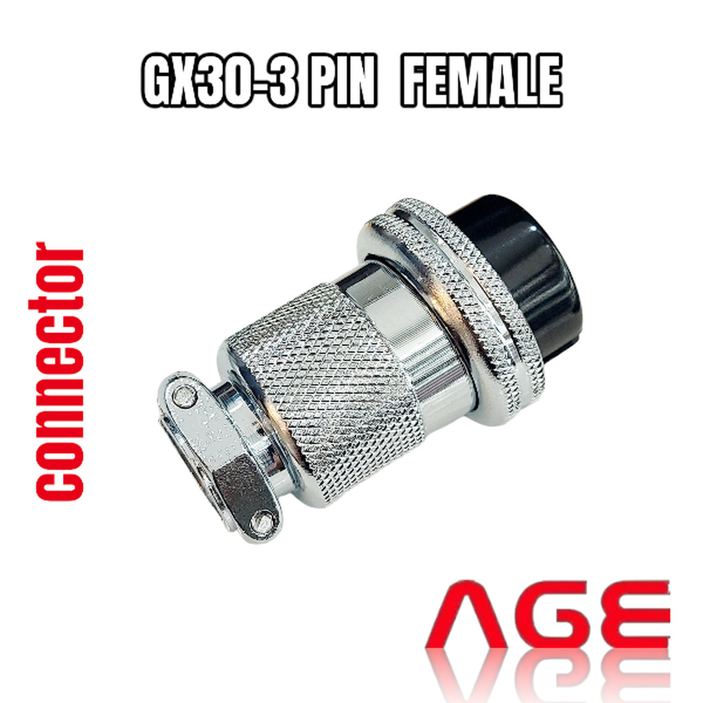 GX30-3 CONNECTOR 3 PIN FEMALF
